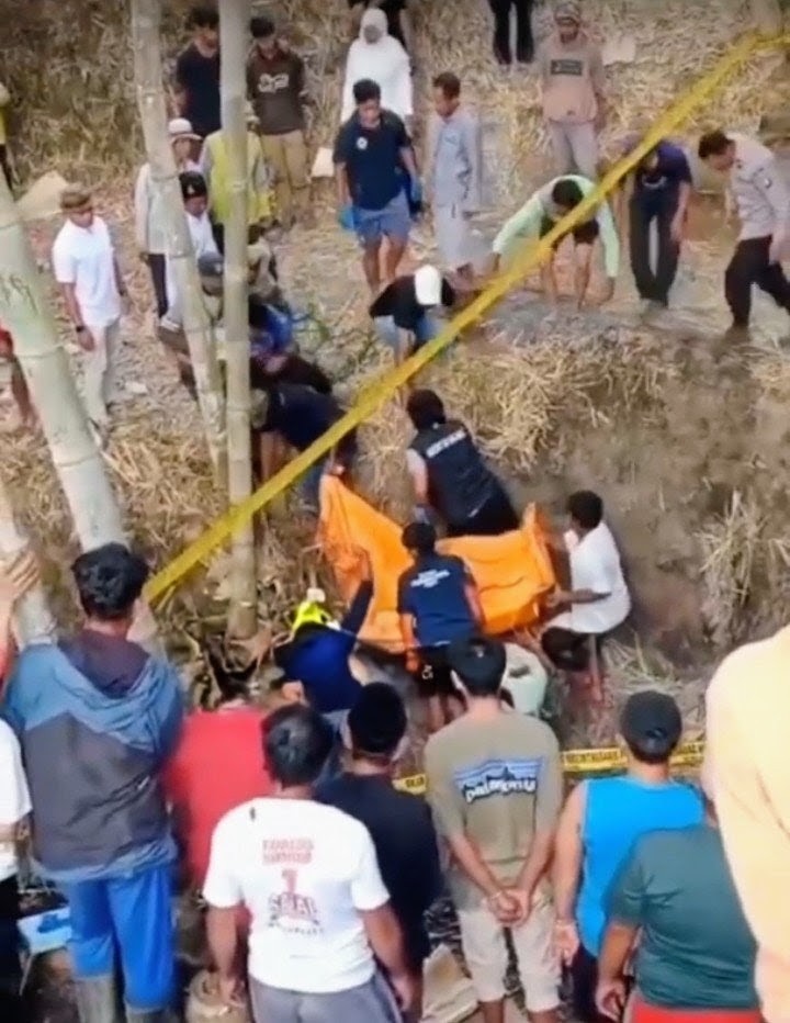 Pencari Rumput Ditemukan Meninggal di Sungai Pujon, Sepeda Motor Turut Tercebur