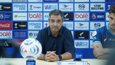 Arema FC Resmi Pecat Marcos Santos, Andre Caldas Ditunjuk sebagai Pelatih Interim