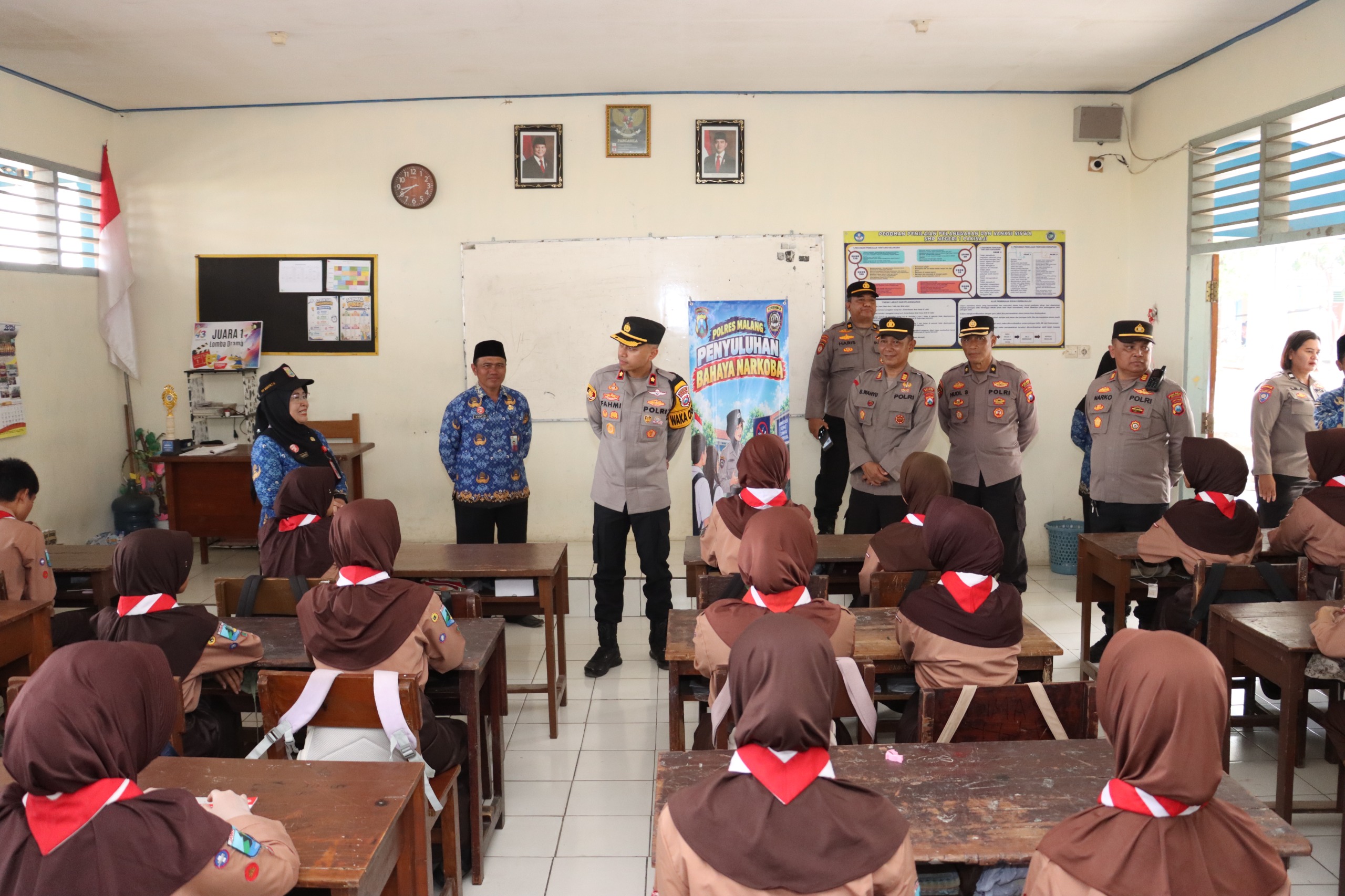 Polres Malang Luncurkan Polisi Jogo Sekolah, Cegah Bullying hingga Tawuran Pelajar