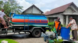 BPBD Kabupaten Kediri Kirim Air Bersih ke Desa Puncu dan Margomulyo, Suplai Dijadwalkan Berlanjut
