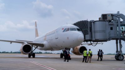Angin Kencang Ganggu Penerbangan di Bandara Dhoho Kediri, Super Air Jet Alihkan Rute ke Denpasar