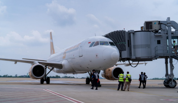 Angin Kencang Ganggu Penerbangan di Bandara Dhoho Kediri, Super Air Jet Alihkan Rute ke Denpasar