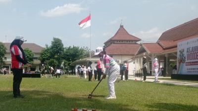 406 Atlet dari 26 Daerah Ikuti Kejurprov Woodball Jatim 2026 di Kabupaten Kediri