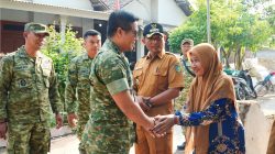 Dandim 0809/Kediri Bedah Rumah Ibu Rohmiati, Kado HUT ke-81 TNI Penuh Makna