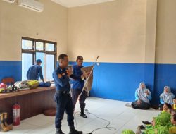 Puluhan Siswa TK di Pare Belajar Cegah Kebakaran Sejak Dini