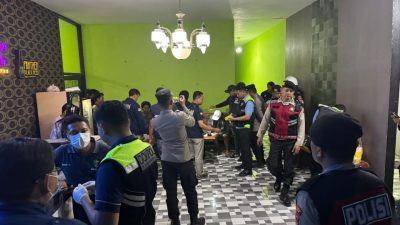 Polres Nganjuk Gelar Tes Urine Mendadak di Tempat Hiburan Malam, 28 Orang Dinyatakan Negatif