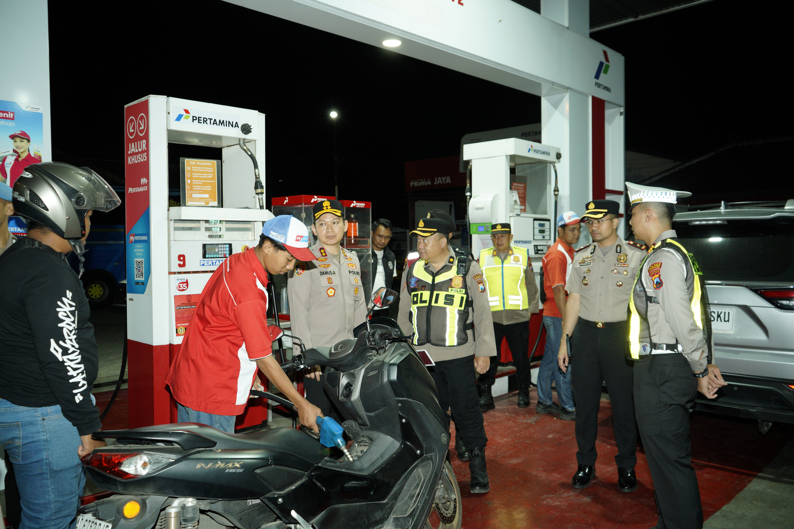 Polres Cek 25 SPBU, Pasokan BBM di Ponorogo Dipastikan Aman