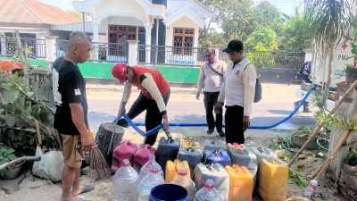 LPBI NU Kabupaten Kediri Salurkan Bantuan Air Bersih untuk Warga Puncu dan Margomulyo
