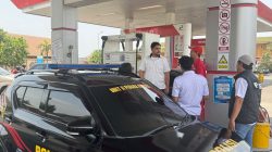 Antisipasi Antrean Panjang dan Kelangkaan BBM, Polres Kediri Pantau Sejumlah SPBU