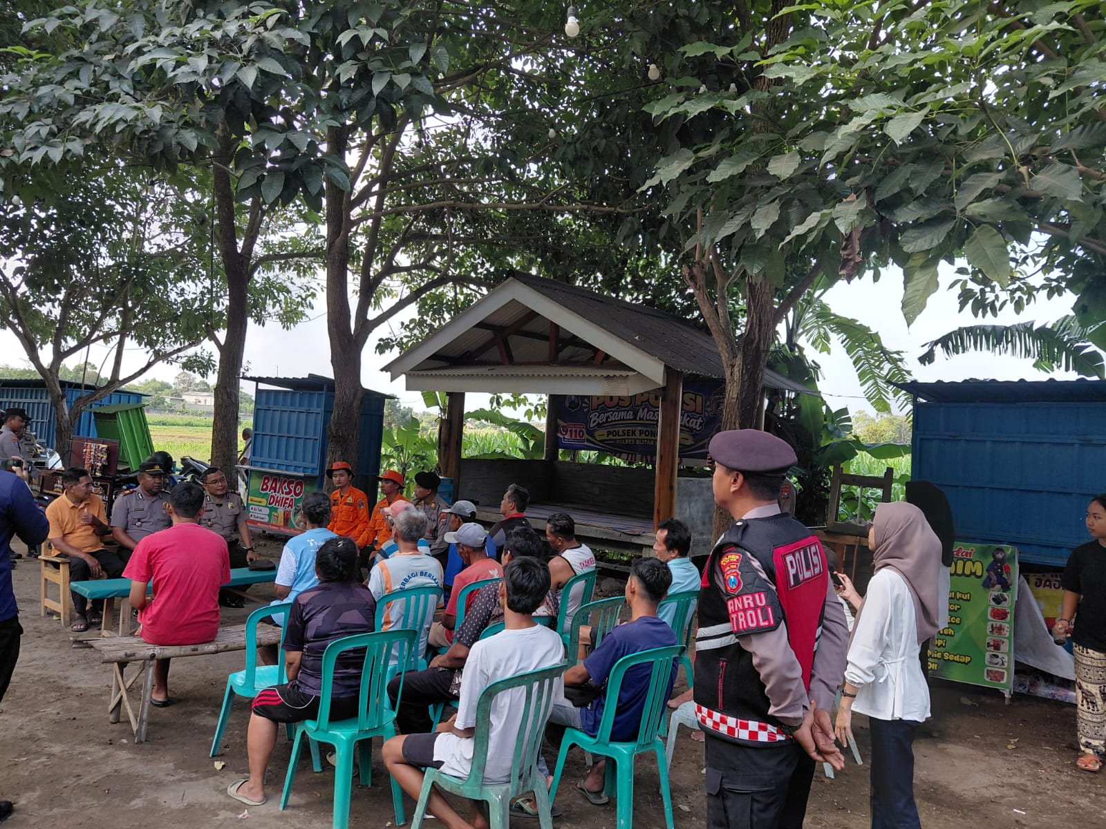 Antisipasi Kebakaran Hutan dan Lahan, Polres Blitar Kota Gandeng BPBD Gelar Patroli dan Sosialisasi