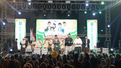 Ribuan Warga Padati Puncak Hari Santri 2026 DPC PKB Ponorogo, Diisi Shalawat dan Pengajian