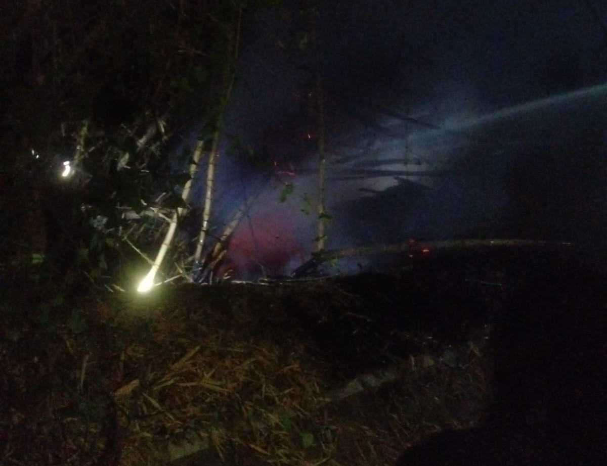 Rumpun Bambu Terbakar di Tarokan, Damkar Grogol Bergerak Cepat Cegah Api Merembet ke Permukiman