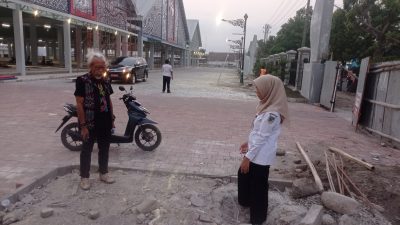 Pintu Gerbang Timur Pasar Ngadiluwih Bakal Dilengkapi Prasasti