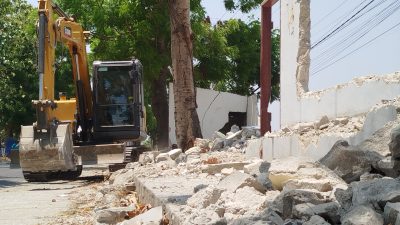 Delapan Warung Dibongkar, Lahan Sekolah Rakyat di Ponorogo Mulai Ditata