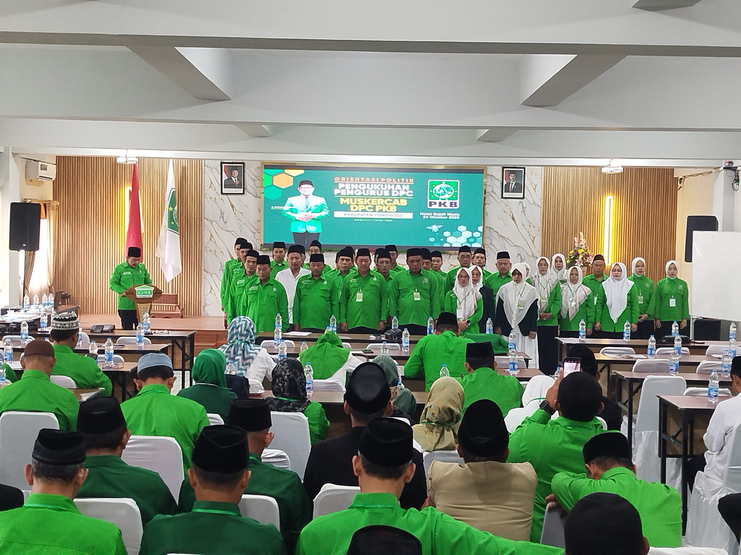 Pengurus DPC PKB Ponorogo Resmi Dikukuhkan, Targetkan 12 Kursi DPRD dan Siapkan Kandidat Pilkada 2030