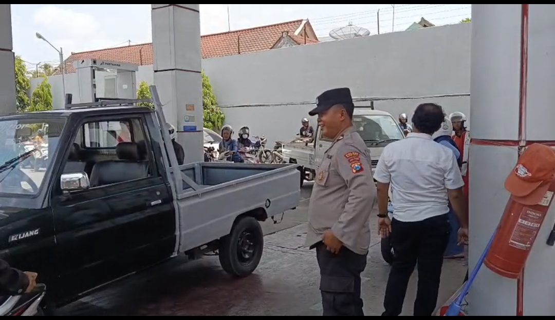 Stok BBM Dipastikan Mencukupi, Polres Blitar Kota Imbau Warga Tidak Panik