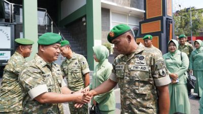 64 Personel Kodim 0808 Blitar Naik Pangkat, Didorong Tingkatkan Profesionalisme dan Pengabdian