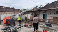 Diduga Korsleting Listrik, Gudang Padi di Talun Blitar Terbakar