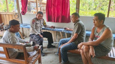 Polsek Doko Gelar Kopling di Jambepawon, Ajak Warga Jaga Kamtibmas