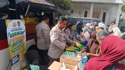 Jumat Keliling, Polres Blitar Hadirkan Layanan Publik dan Sembako Murah