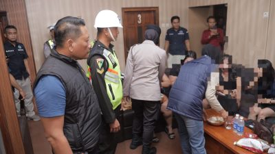 Razia Tempat Hiburan Malam, Polres Blitar Temukan 259 Botol Miras