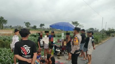 Balap Liar dan Freestyle di Gandusari Dibubarkan Polisi, Satu Motor Knalpot Brong Diamankan