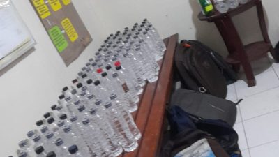 Operasi Cipta Kondisi, Polsek Doko Blitar Sita 107 Botol Arak dan Miras Berbagai Merek