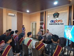 Satlantas Polres Blitar Edukasi Peserta Duta Pemuda 2026, Dorong Generasi Muda Tertib Berlalu Lintas