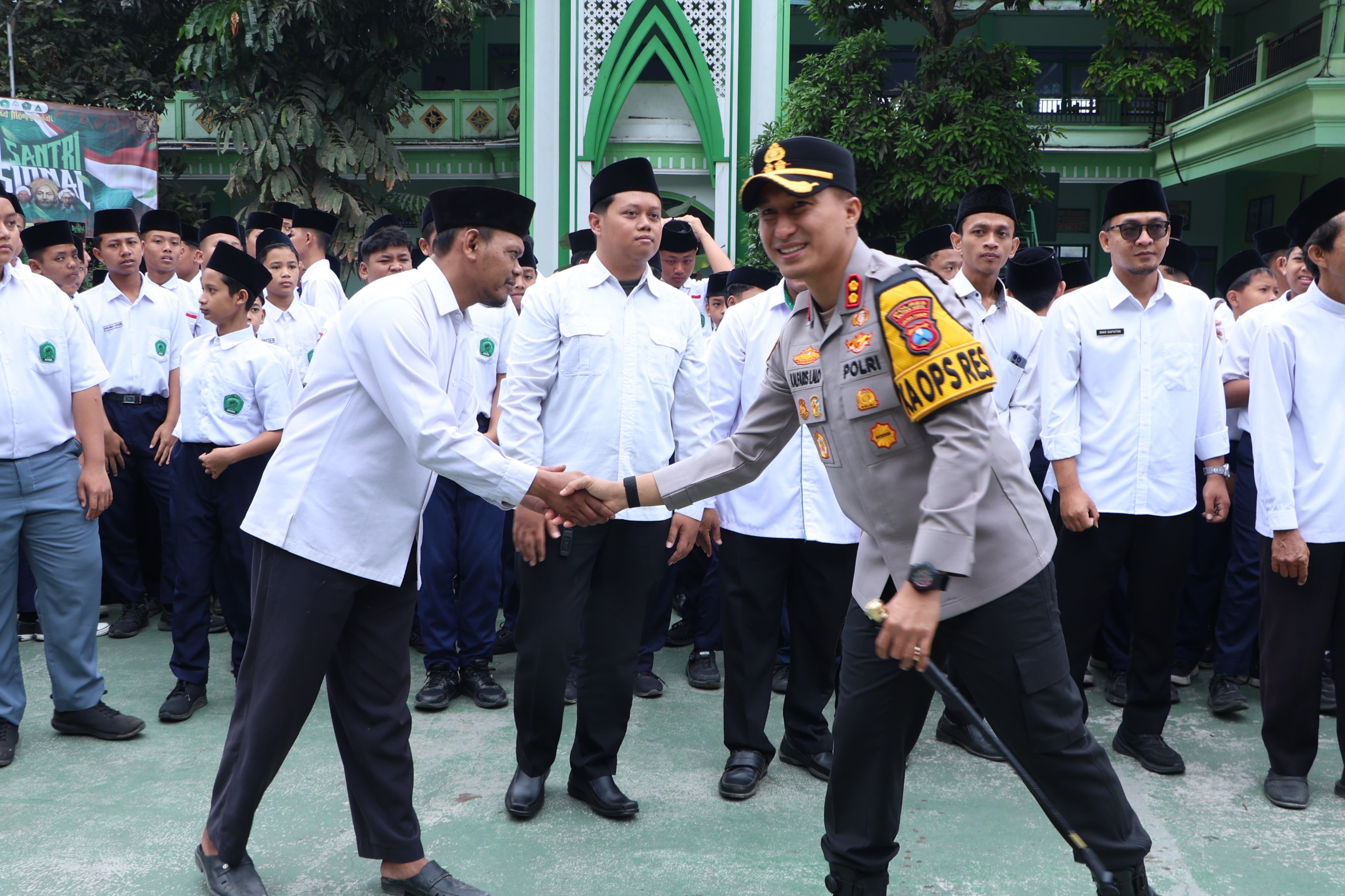 Cegah Tawuran Pelajar, Kapolres Blitar Kota Ingatkan Siswa Bijak Bermedia Sosial