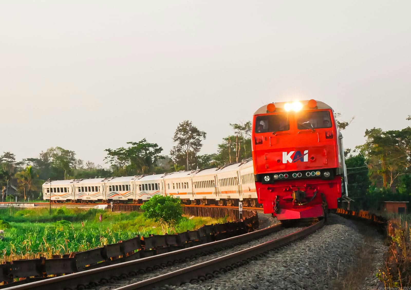 Gangguan Lokomotif di Stasiun Rewulu, KA Kahuripan Tujuan Blitar Terlambat hingga 63 Menit
