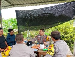 Gelar Kopling, Polsek Talun Ajak Warga Tingkatkan Kewaspadaan dan Jaga Kamtibmas
