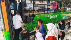 Trans Jatim Gratis Sambut HUT ke-81 Jatim, Penumpang di Lamongan Membludak