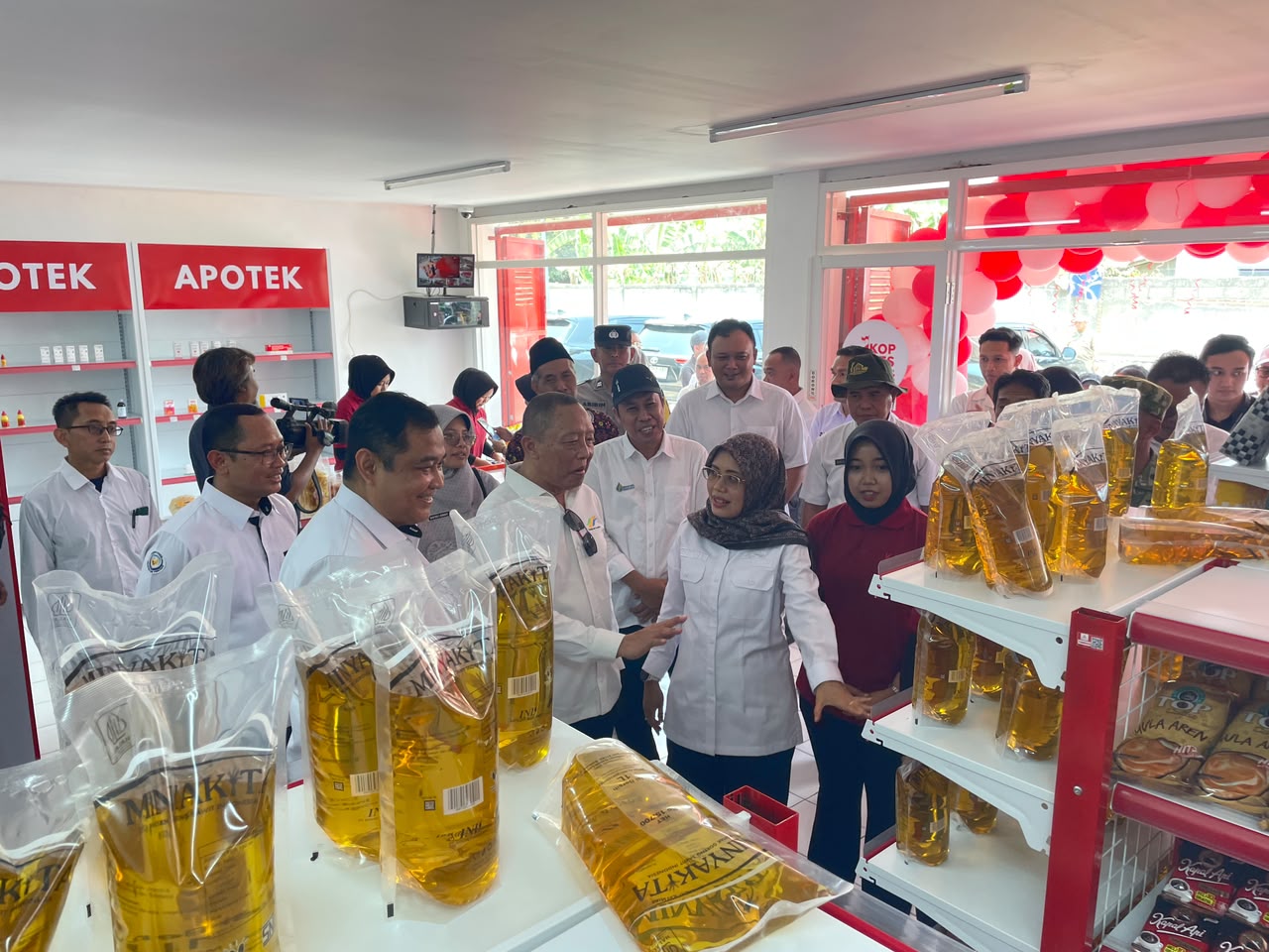 PT SGN Tinjau Enam KDKMP di Kabupaten Kediri, Dorong Penguatan Distribusi Gula